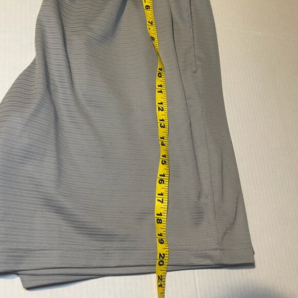 BCG MEN GRAY Basketball  SHORTS Polyester Elastic Waist SIZE XL - Picture 3 of 5